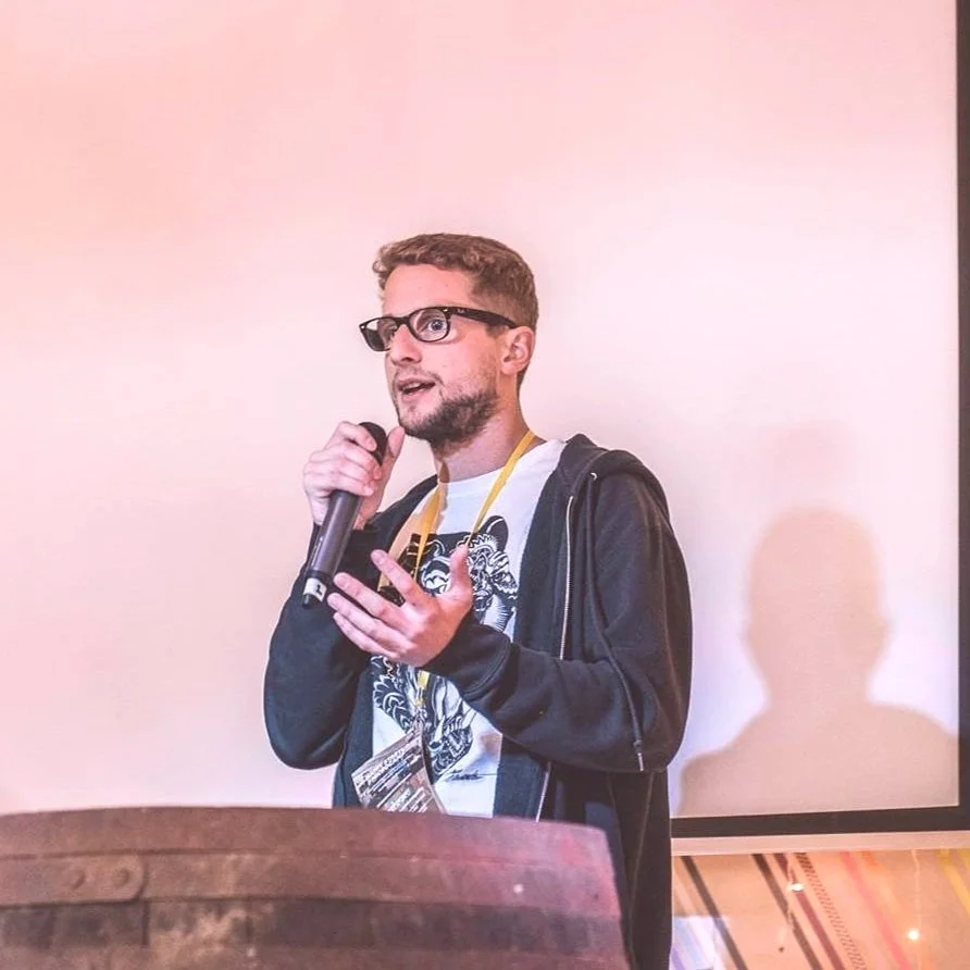 Rik Turner, founder of PR for AI, in a white t-shirt against a light background